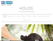 Tablet Screenshot of holos.si