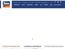 Tablet Screenshot of holos.org.br